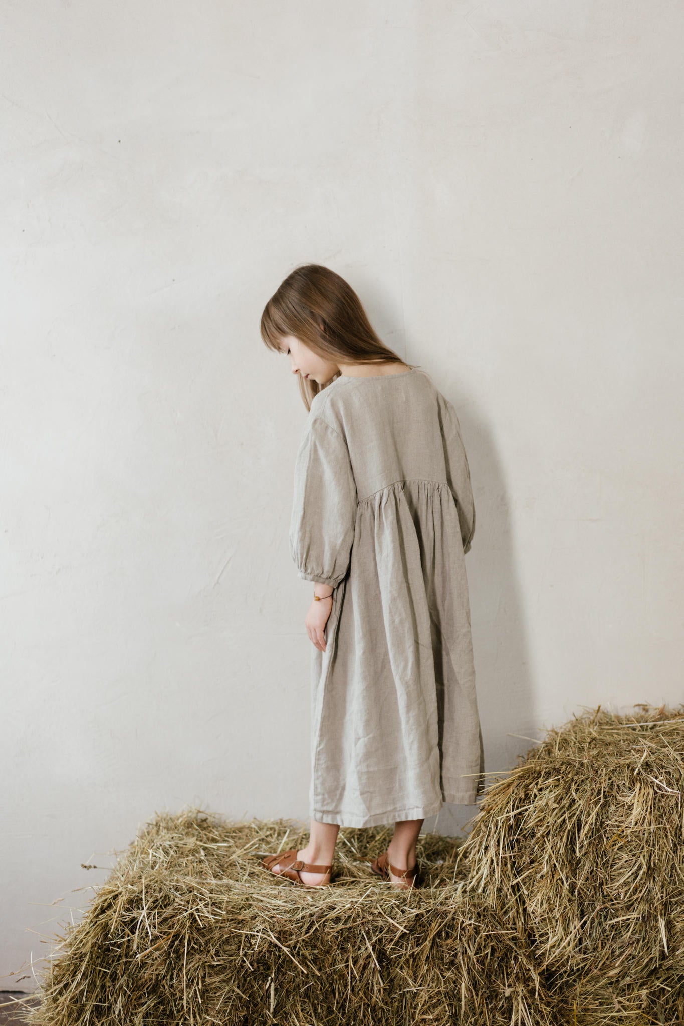 Maggie Linen Dress