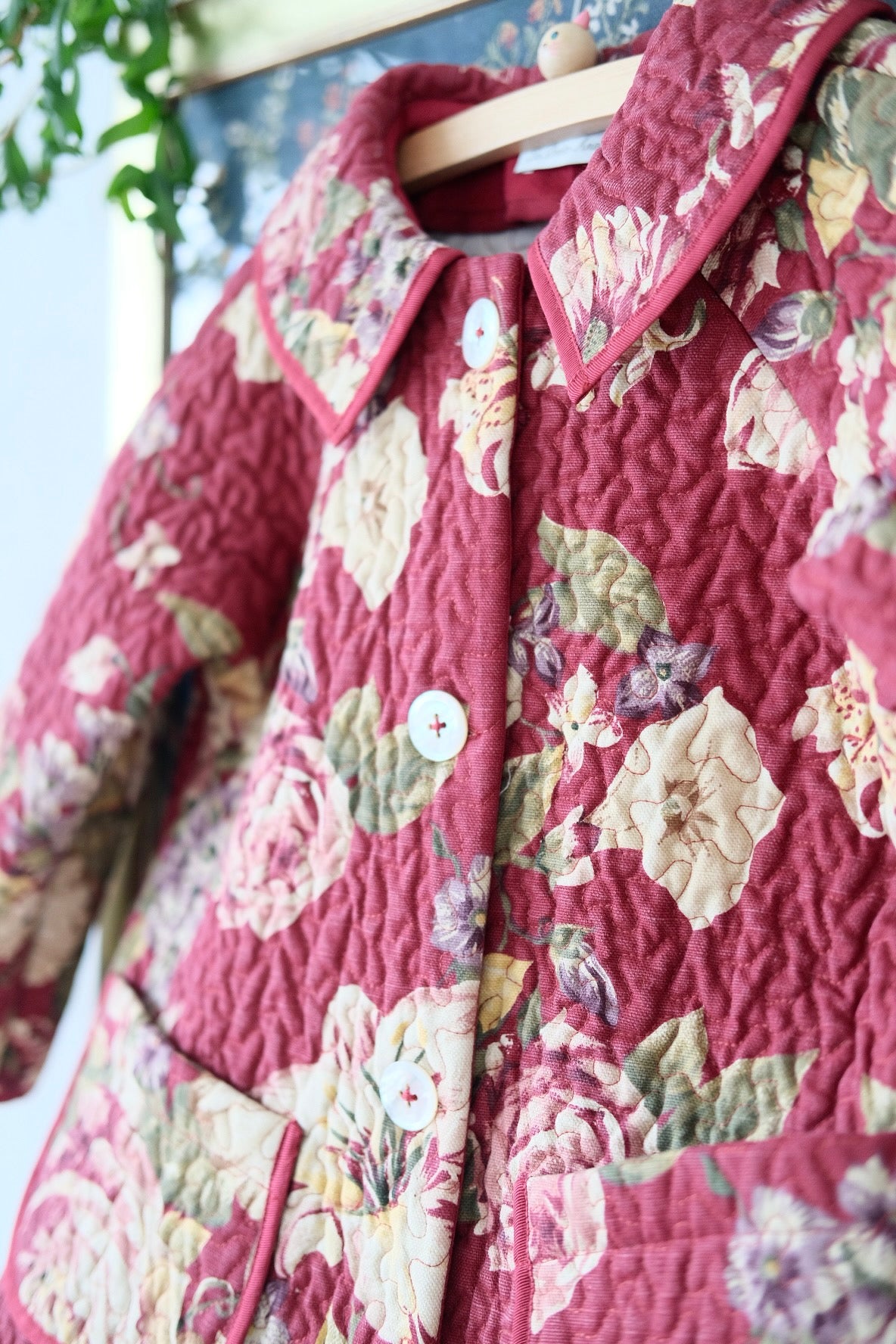 Gilly Quilted Floral Coat