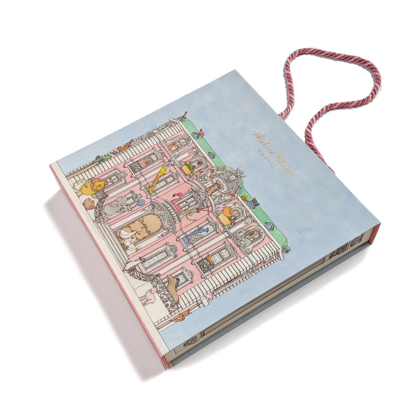Carré Chinoiserie Bleue