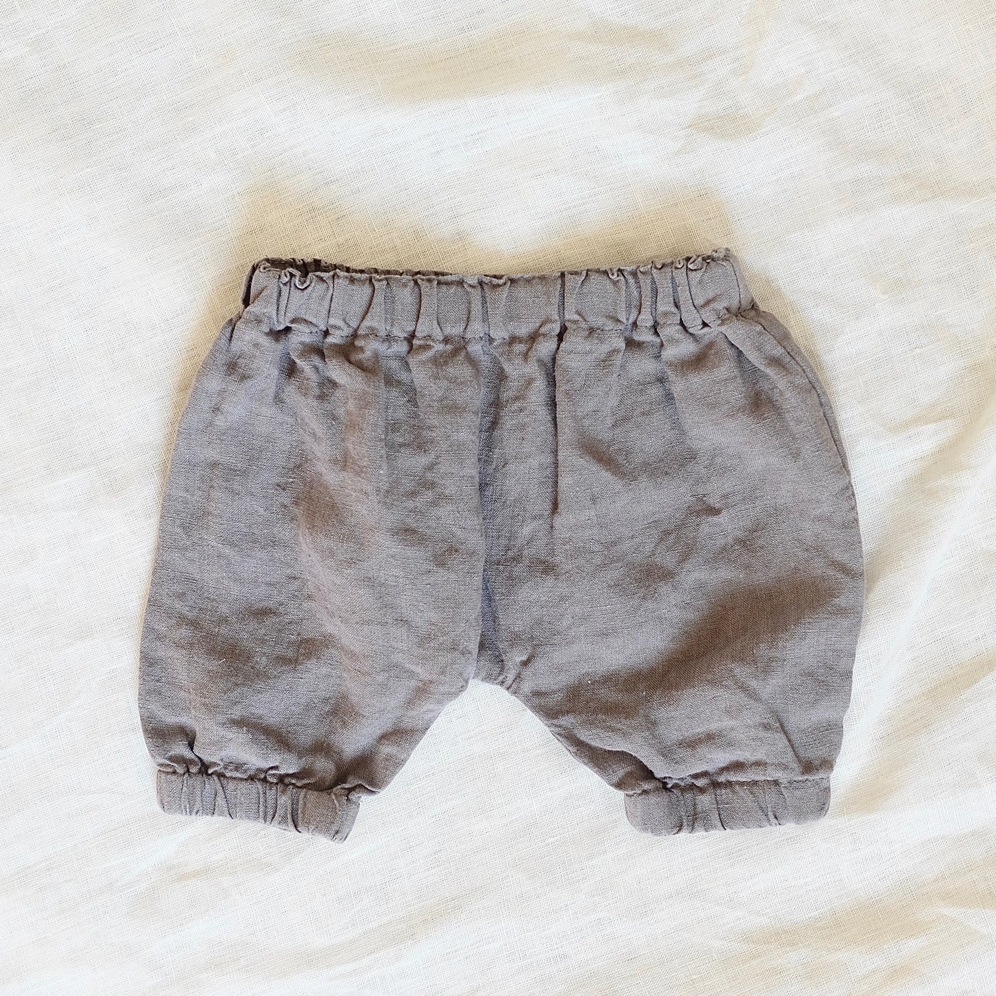Linen Top Bloomer Bonnet Set