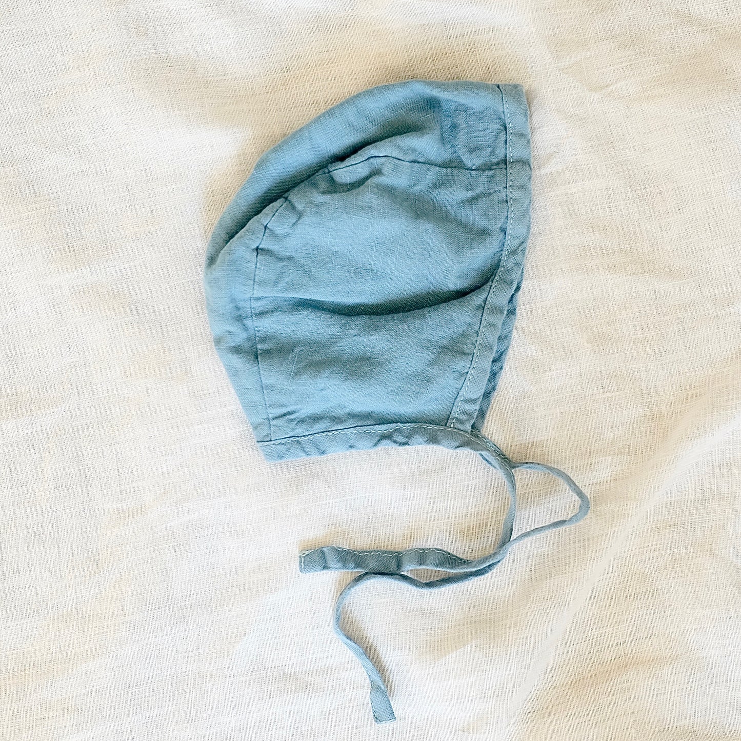 Linen Top Bloomer Bonnet Set