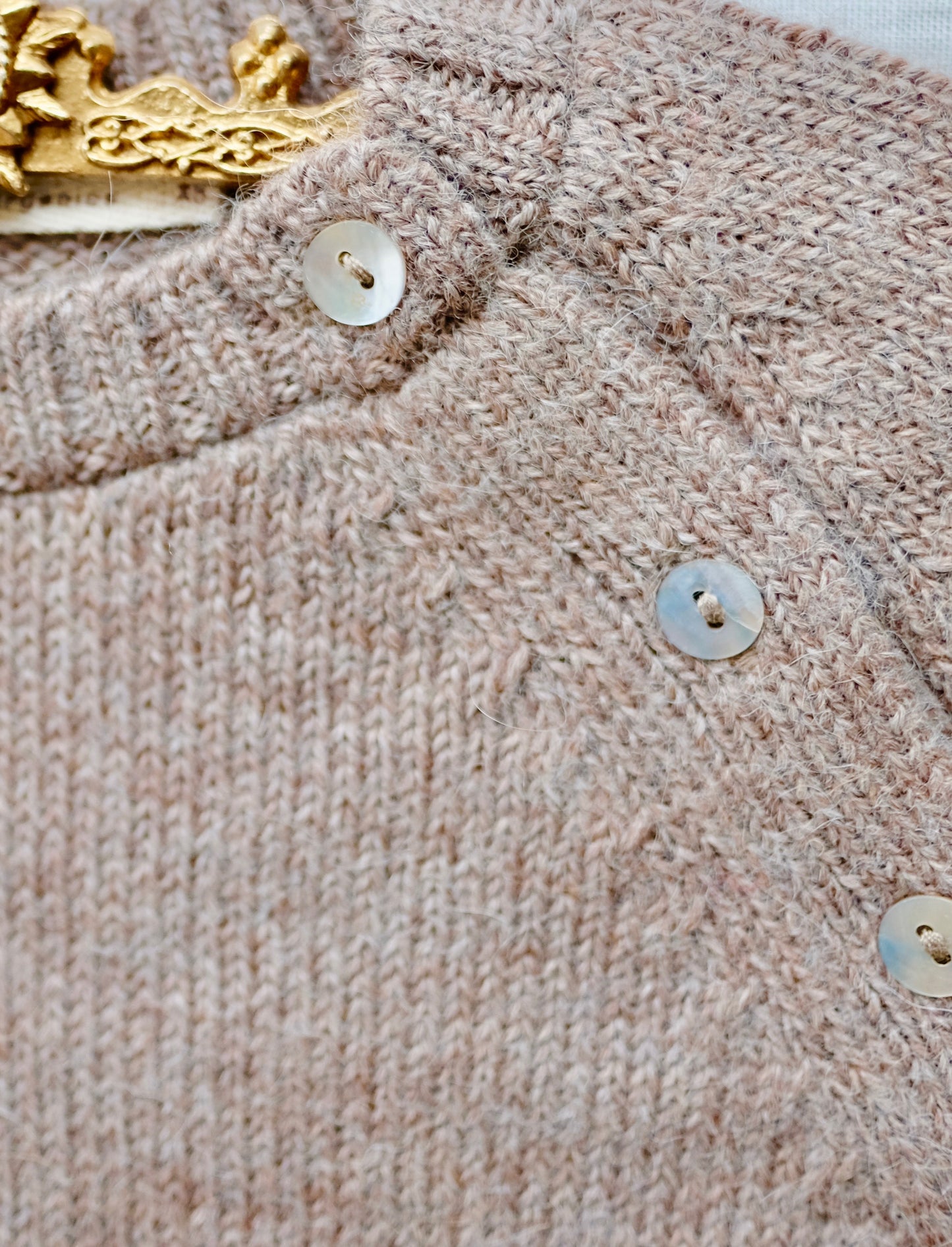 Alpaca Pullover Walnut