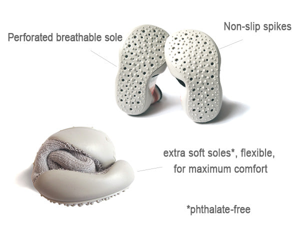 Carbon Ballet Slipper Sock