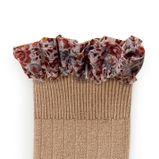 Elisabeth - Liberty Ruffle Knee-High Socks