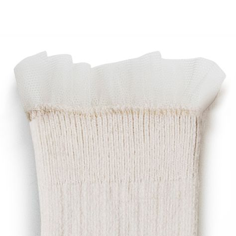 Manon Tulle Knee-High Socks