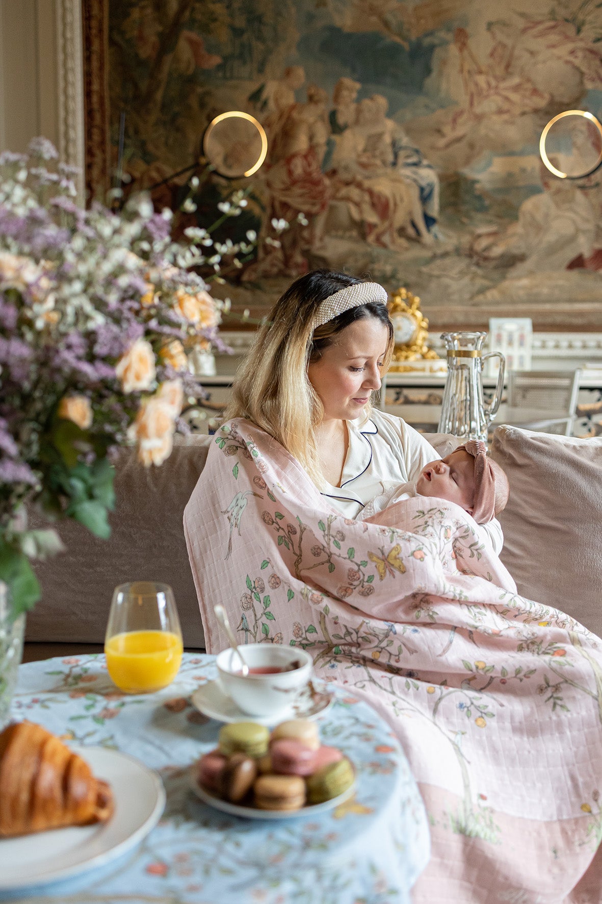 Carré Chinoiserie Pink