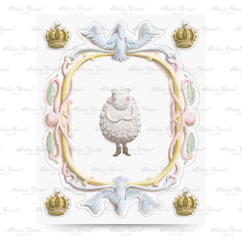 Wall Ornament - Sheep