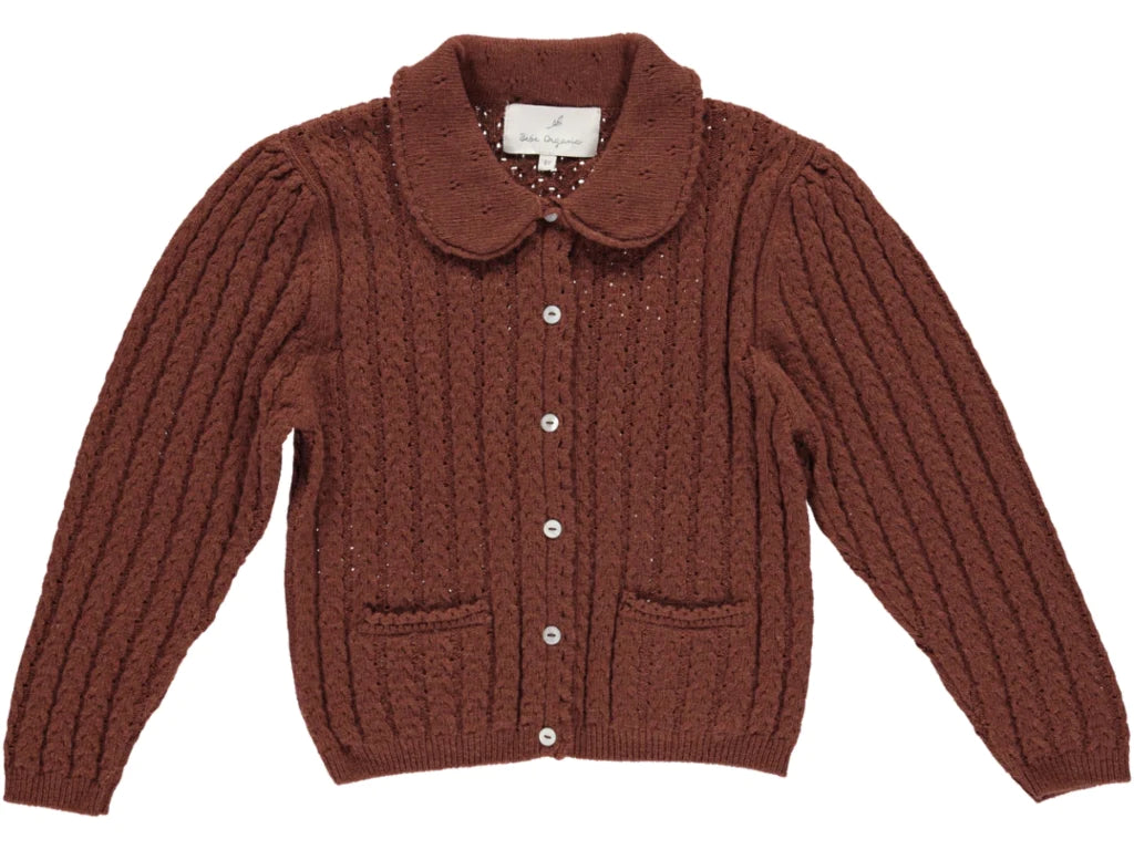 Loulou Cardigan Walnut