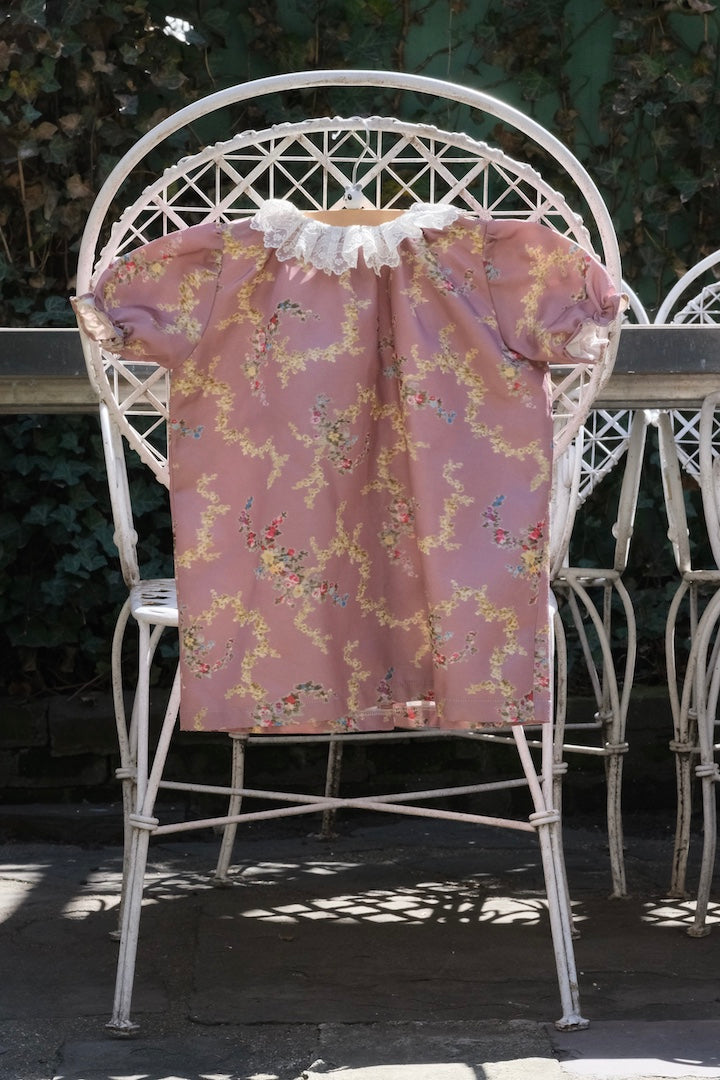 Anais Floral Satin Dress