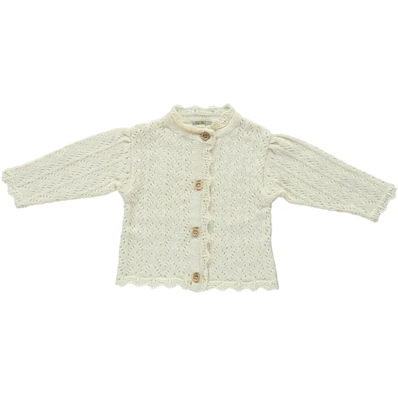 Bebe Mabel Cardigan Natural