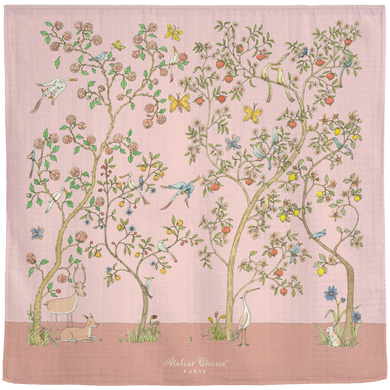 Carré Chinoiserie Pink