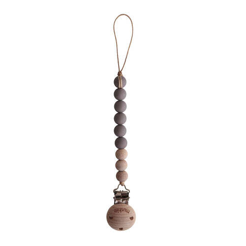 Pacifier Clip Cleo Ash