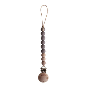Pacifier Clip Cleo Ash