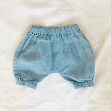 Load image into Gallery viewer, Linen Top Bloomer Bonnet Set