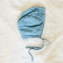 Load image into Gallery viewer, Linen Top Bloomer Bonnet Set