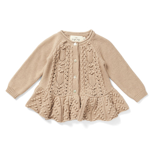 Cabby Frill Cardigan