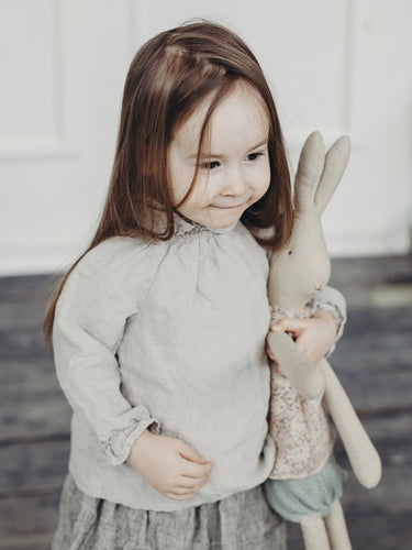 Ruffle Linen Tunic
