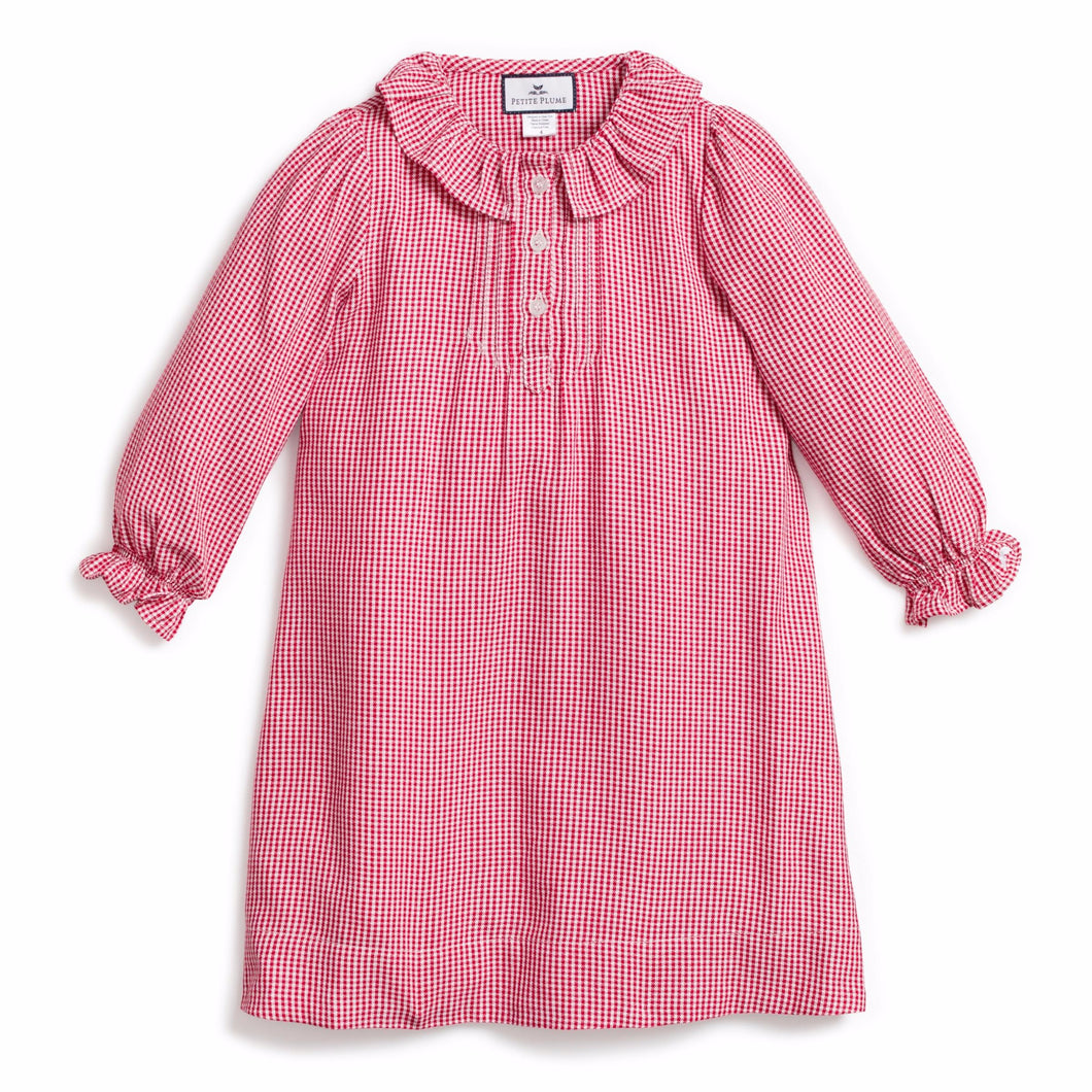 Gingham Victoria Nightgown