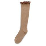Load image into Gallery viewer, Elisabeth - Liberty Ruffle Knee-High Socks