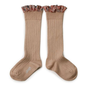 Elisabeth - Liberty Ruffle Knee-High Socks