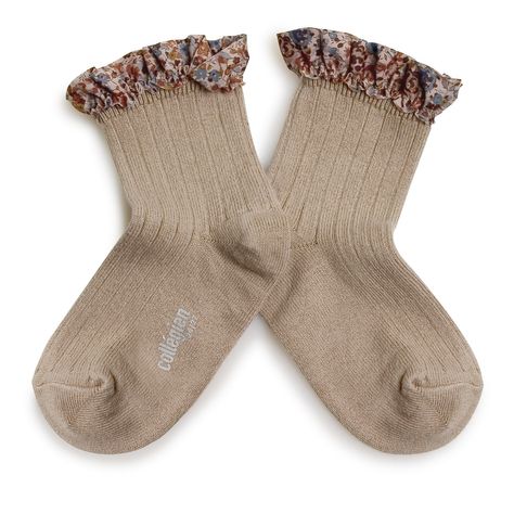 Charlotte - Liberty Ruffle Ankle Socks