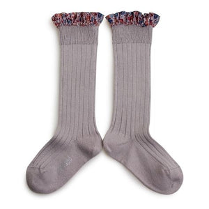 Elisabeth - Liberty Ruffle Knee-High Socks