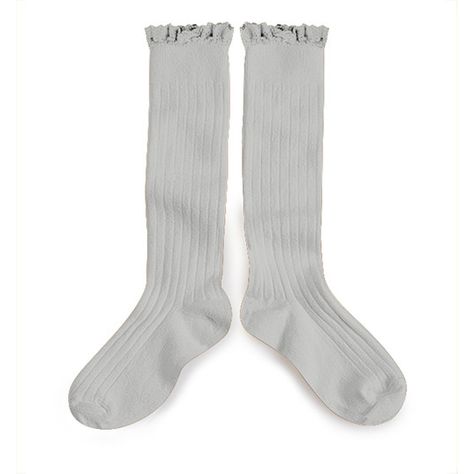 Joséphine - Lace-Trim Knee-Highs