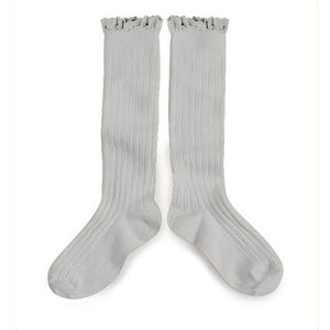 Joséphine - Lace-Trim Knee-Highs