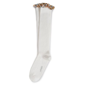 Elisabeth - Liberty Ruffle Knee-High Socks