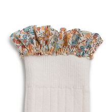 Load image into Gallery viewer, Elisabeth - Liberty Ruffle Knee-High Socks