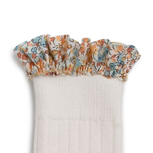Elisabeth - Liberty Ruffle Knee-High Socks