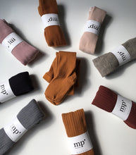 Load image into Gallery viewer, Rib Wool Tights