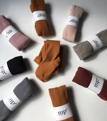 Rib Wool Tights