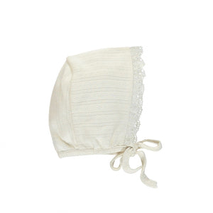 Bebe Pointelle Bonnet